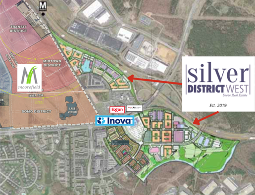Silver District West development by Soave Real Estate, adjacent to Route 1F corridor